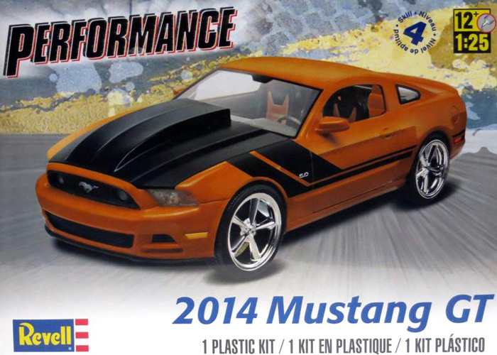 RC Radiostyrt Byggmodell bil - 2014 Ford Mustang GT - 1:25 - Revell