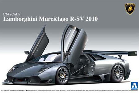 Bil byggmodell - Lamborghini Murcielago R-SV 2010 - 1:24 - Mon