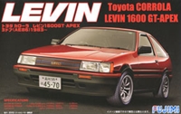 RC Radiostyrt Byggmodell bil - Toyota AE86 Levin 83- 1:24 - Fujimi