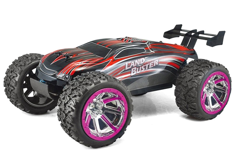 Bild p Radiostyrd bil - 1:12 - Land Buster 2,4Ghz - Red - RTR