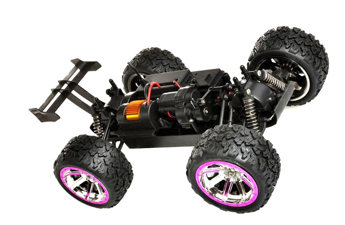 Radiostyrd bil - 1:12 - Land Buster 2,4Ghz - Red - RTR