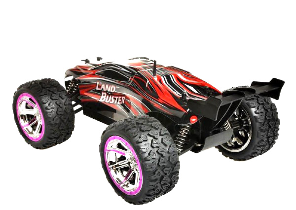 Radiostyrd bil - 1:12 - Land Buster 2,4Ghz - Red - RTR