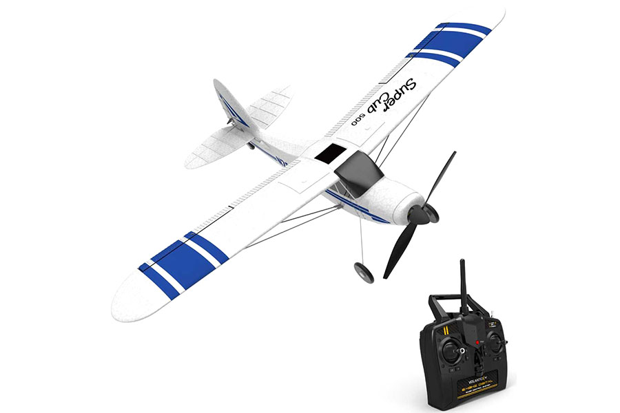 Demo - Radiostyrd flygplan - Super cub 500 - 2,4Ghz - SRTF