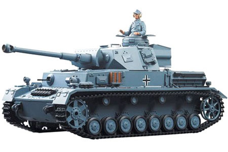 RC stridsvagn - 1:16 - Pz.Kpfw.IV Ausf.F-2 V6 - 2,4Ghz - Metall - RTR