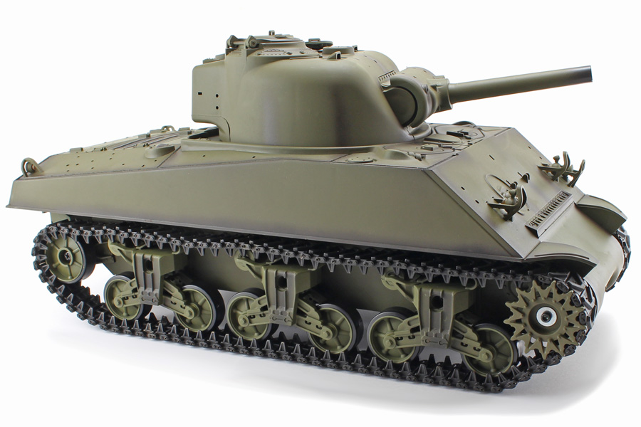 Radiostyrd stridsvagn - 1:16 - Sherman V6 - 2,4Ghz - RTR