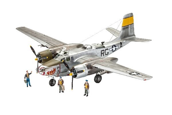 Bild p� Byggmodell flygplan - A-26B Invader - 1:48 - Revell
