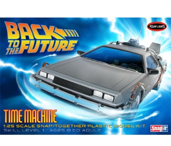 Byggmodell bil - Back to the Future Time Machine - 1:25 - Polarlights