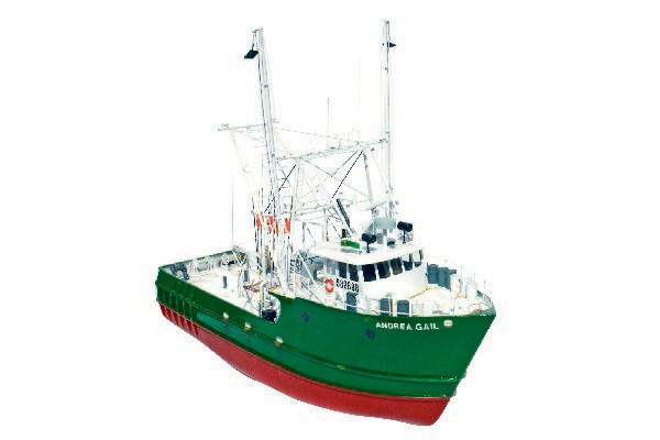 RC Radiostyrt Byggmodell båt - Andrea Gail - Wooden hull - 1:60 - Billing Boats