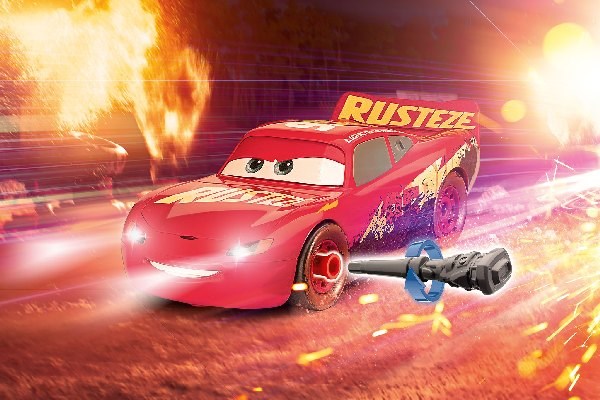 Bild p Byggmodell bil - Muddy RRC Lightning McQueen - 1:20 - Revell