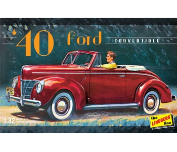 RC Radiostyrt Byggmodell bil - 1940 FORD - 1:32 - Lindberg