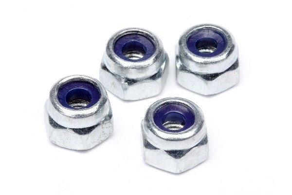 RC Radiostyrt Lock Nut M2.5 (4Pcs)