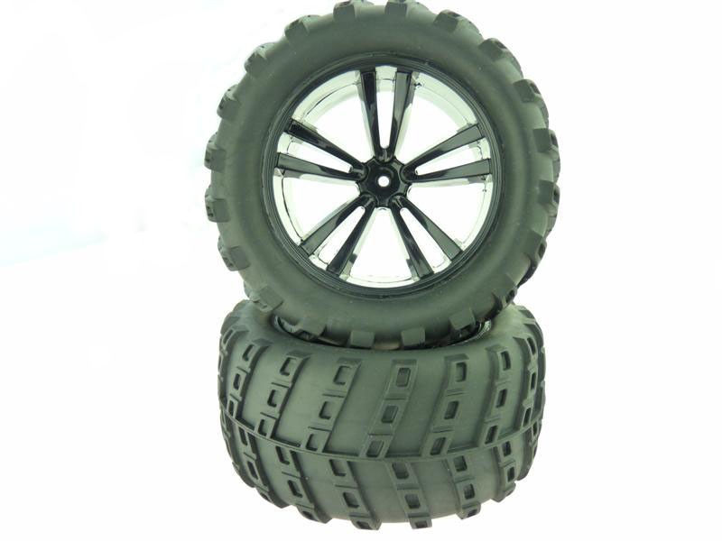 RC Radiostyrt Truck wheels 1:10 - 31804B