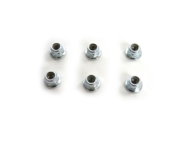 RC Radiostyrt Lock Nuts M4 6p - 31045