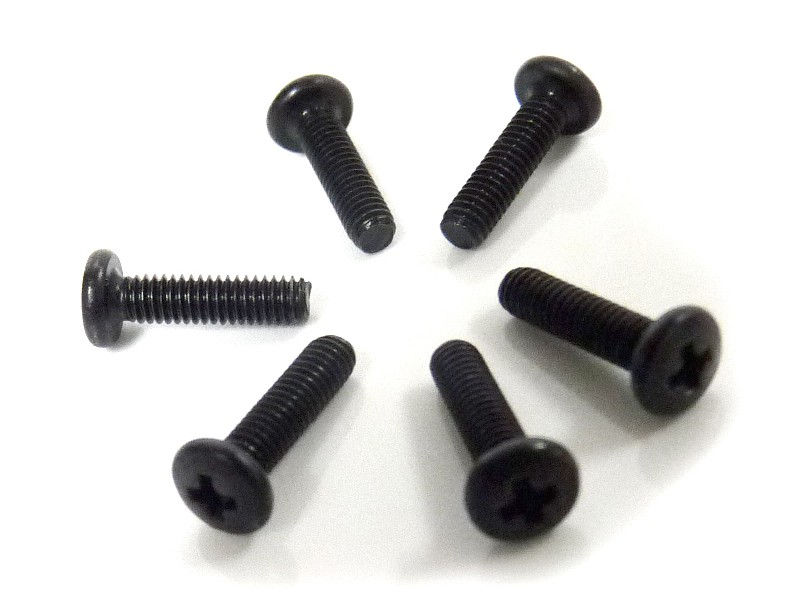 RC Radiostyrt Button Head Screws 2.5x10 6p - 31050