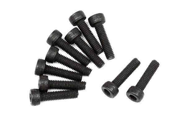 RC Radiostyrt Caphead Screw M2.5X10Mm (10Pcs)