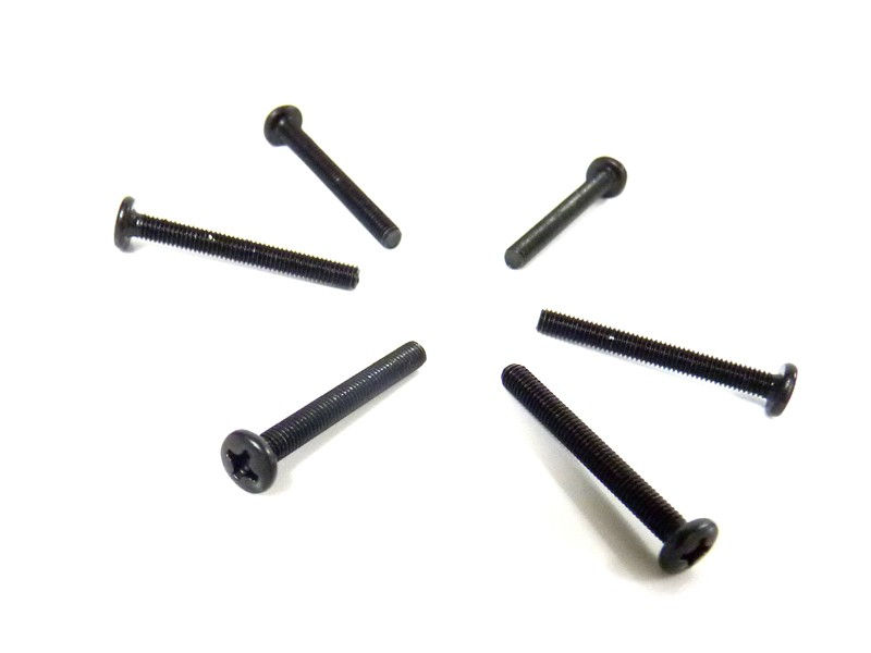 RC Radiostyrt Button Head Screws 3x26 6p - 31056