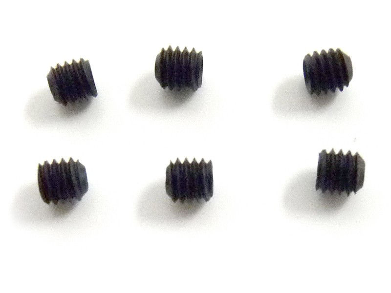 RC Radiostyrt Grub Screws M4x4 6p - 31063