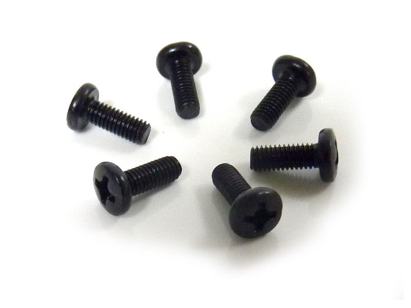 RC Radiostyrt Button Head Screws 3x8 6p - 31052