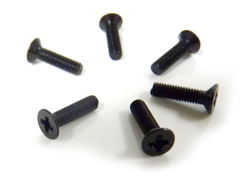 Flat Head Screws 3x12 6p - 31059