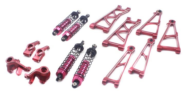 Aluminium chassis tuning parts E10 (Truck Truggy)