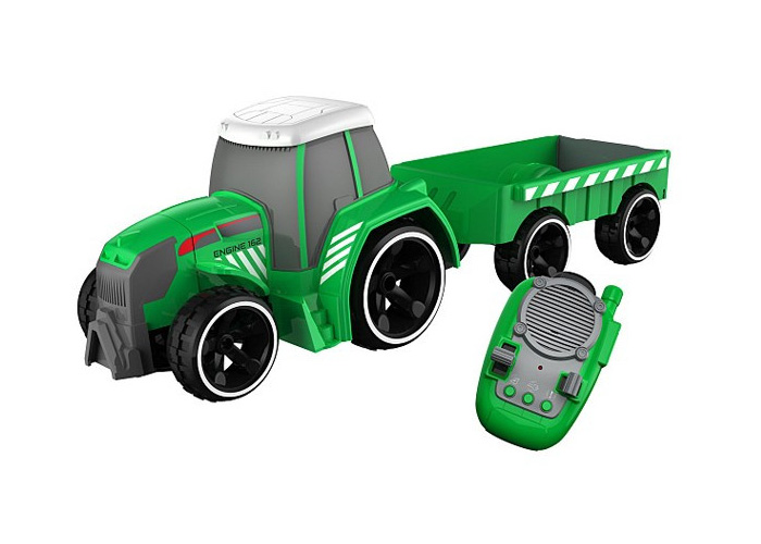 RC Radiostyrt Radiostyrd Traktor - Silverlit Tooko Tractor + Trailer - RTR