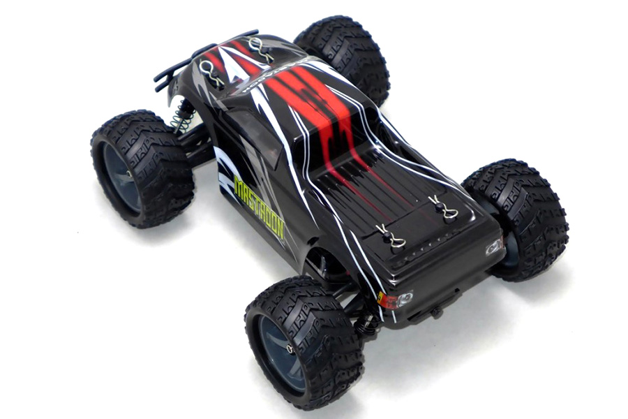 RC bil - 1:18 - Himoto E18MT Mastadon Monster Truck 4WD - 2.4 Ghz - RTR