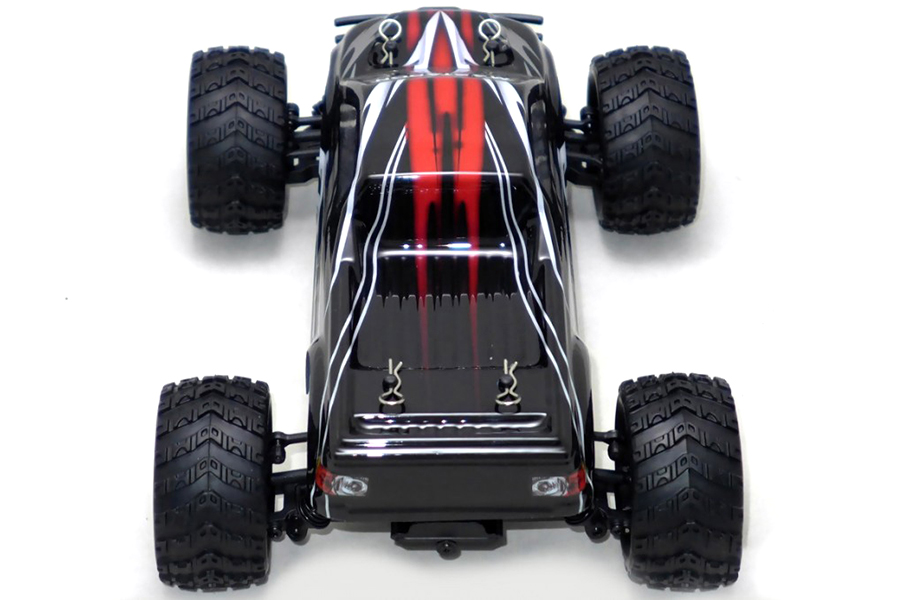 RC bil - 1:18 - Himoto E18MT Mastadon Monster Truck 4WD - 2.4 Ghz - RTR