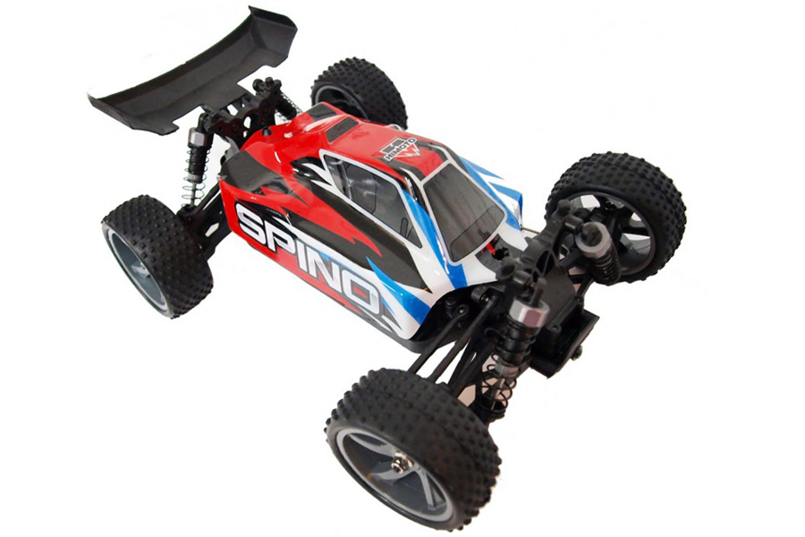 RC bil - 1:18 - Himoto E18XB Spino V2 - 4WD - 2.4 Ghz - RTR