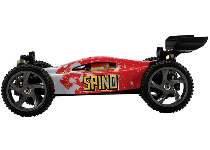 RC bil - 1:18 - Himoto E18XB Spino V2 - 4WD - 2.4 Ghz - RTR