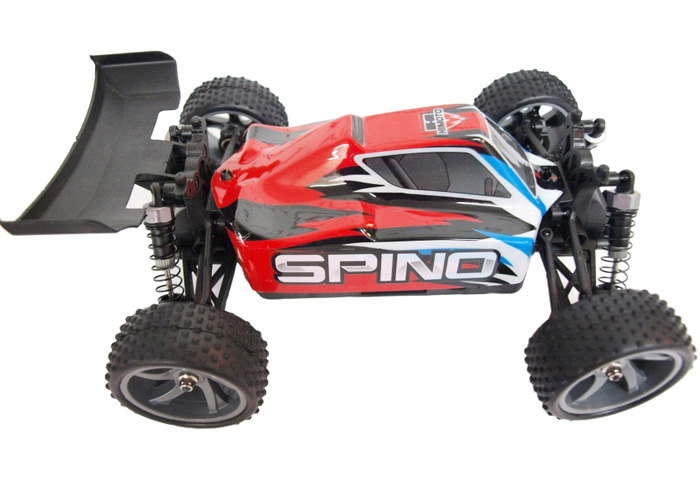 RC bil - 1:18 - Himoto E18XB Spino V2 - 4WD - 2.4 Ghz - RTR