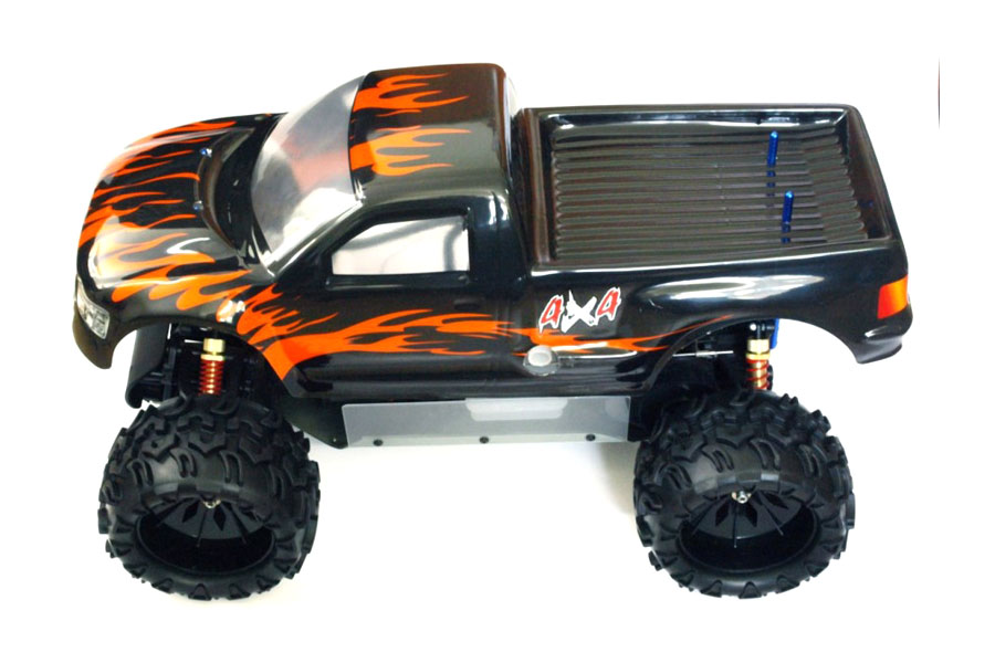 RC Bensin bil - 1:5 - Monster Truck Blaze - Off-road - 2WD - 2.4GHz - RTR