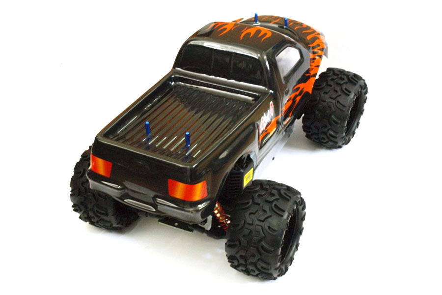 RC Bensin bil - 1:5 - Monster Truck Blaze - Off-road - 2WD - 2.4GHz - RTR