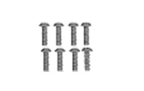 RC Radiostyrt Round Head Screw M4*8 - 98069