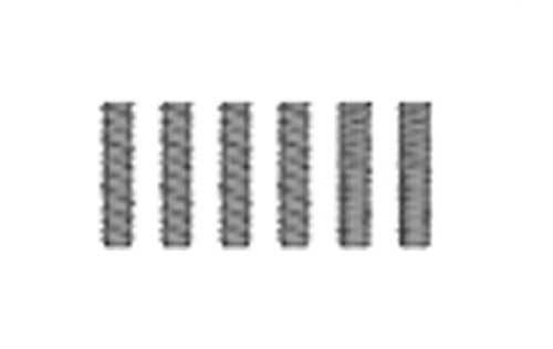 RC Radiostyrt Set Screw M3*15 - 18051