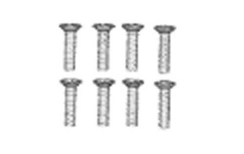 RC Radiostyrt Countersink Screw M3*10 - 18048