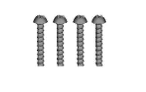 RC Radiostyrt Round Head Screw M3*25 - 18044