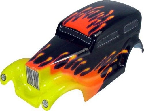 RC Radiostyrt Hot rod 1:10 body - 88046