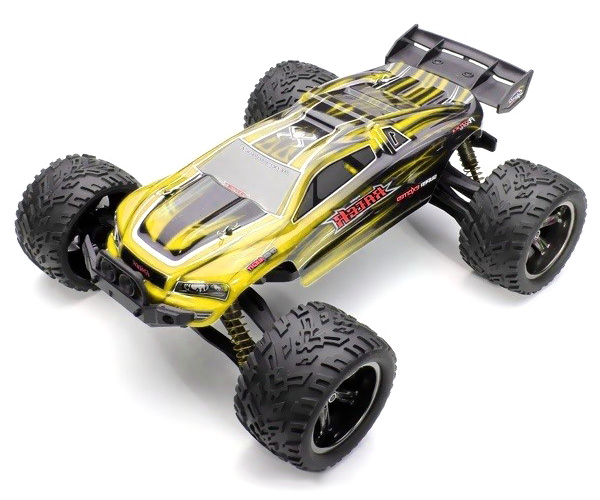 Radiostyrd bil - 1:12 - Wild Truggy 2WD - 2,4Ghz - Gul - RTR