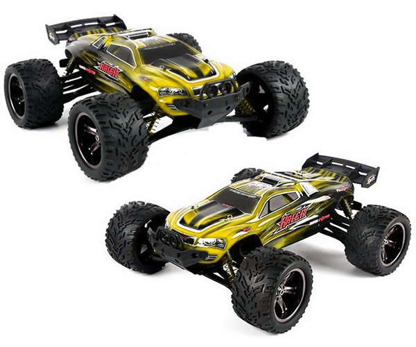 Radiostyrd bil - 1:12 - Wild Truggy 2WD - 2,4Ghz - Gul - RTR