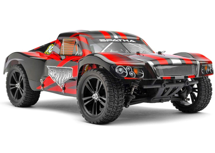 Radiostyrda bilar - 1:10 - Spatha 4wd - Röd - 2,4Ghz - RTR