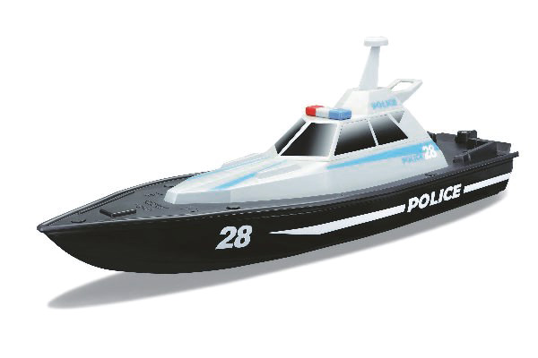RC Radiostyrt Radiostyrd båt - Police Speed Boat - 2.4GHz - RTR