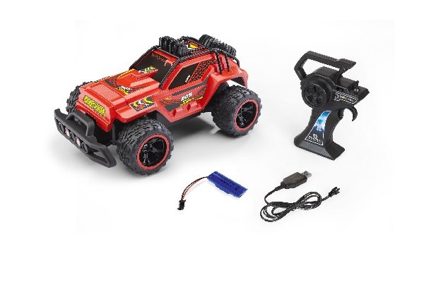 Radiostyrd bil - 1:16 - Red Scorpion - 2,4Ghz - RTR