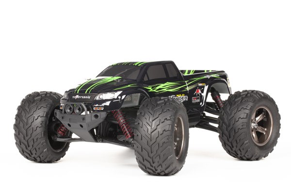 Radiostyrd bil - 1:12 - Wild Challenger 2WD - 2,4Ghz - Grön - RTR