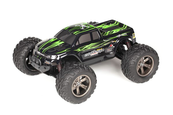 Radiostyrd bil - 1:12 - Wild Challenger 2WD - 2,4Ghz - Grön - RTR