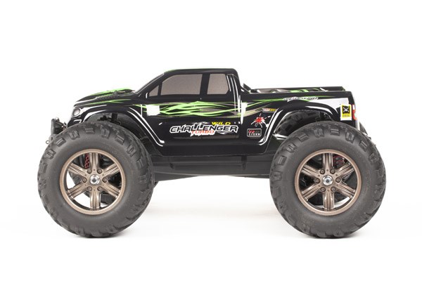 Radiostyrd bil - 1:12 - Wild Challenger 2WD - 2,4Ghz - Grön - RTR