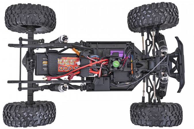 Radiostyrd bil - 1:9 - Octane XL EBL - 2.4GHz - RTR