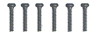 RC Radiostyrt Round Head Self Tapping Hex Screw 3x10 8P - 85175