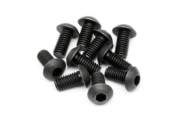 RC Radiostyrt Button Head Hex Socket Screw M3X6Mm - All Strada