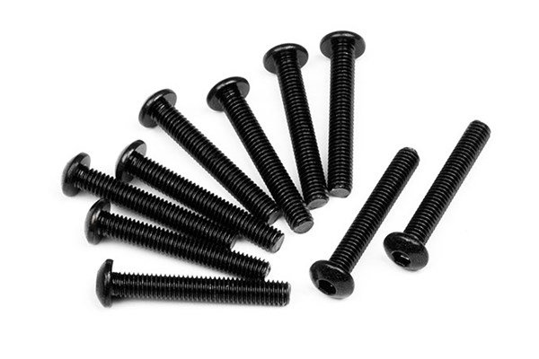 RC Radiostyrt Button Head Screw M3X20Mm (10Pcs)