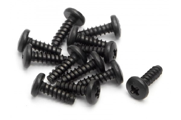 RC Radiostyrt Tp Binder Head Screw M2.6X8Mm 12Pcs - All Strada